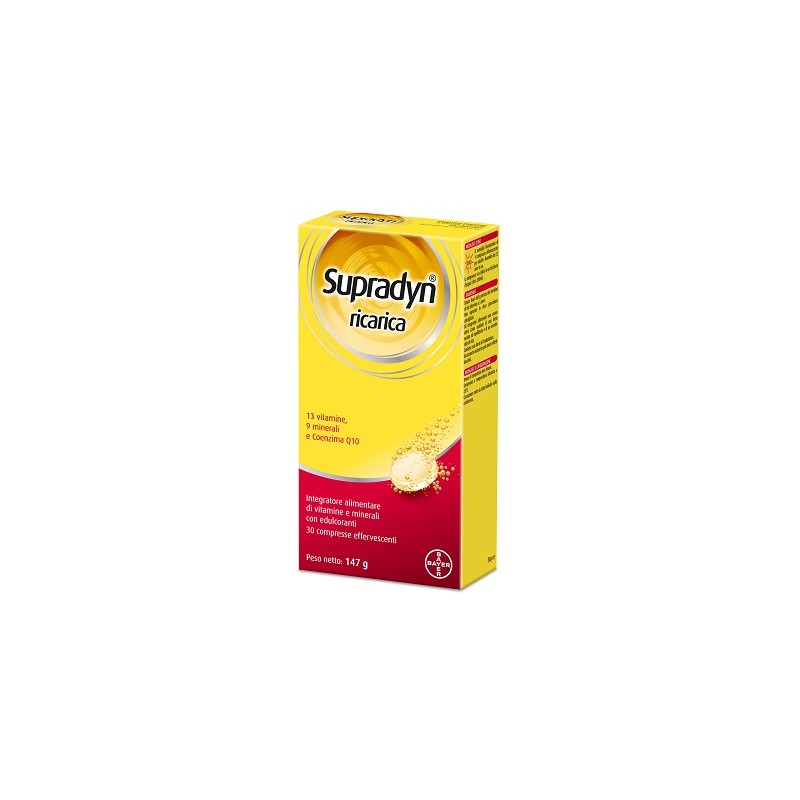 SUPRADYN RICARICA 30 COMPRESSE EFFERVESCENTI