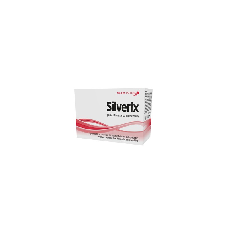 GARZA PERIOCULARE SILVERIX 14 PEZZI