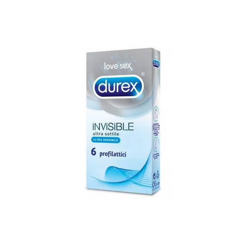 DUREX INVISIBLE PROFILATTICO 6 PEZZI