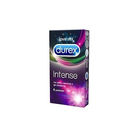 DUREX INTENSE ORGASMIC CONDOM 6 PEZZI