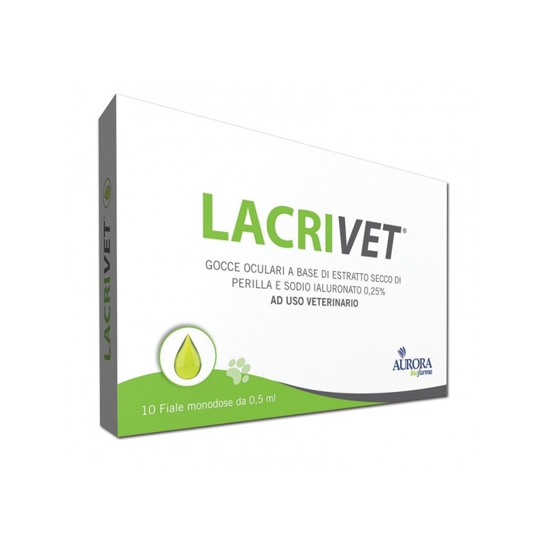 LACRIVET GOCCE OCULARI STRIP 10 FLACONCINI 0,5 ML