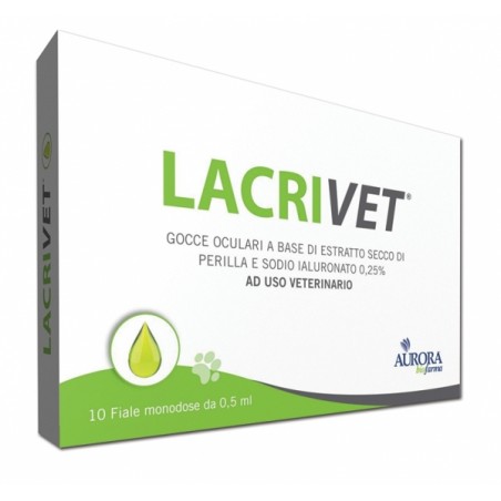 LACRIVET GOCCE OCULARI STRIP 10 FLACONCINI 0,5 ML