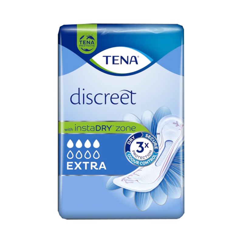 ASSORBENTE INCONTINENZA LEGGERA TENA DISCREET EXTRA 10 PEZZI