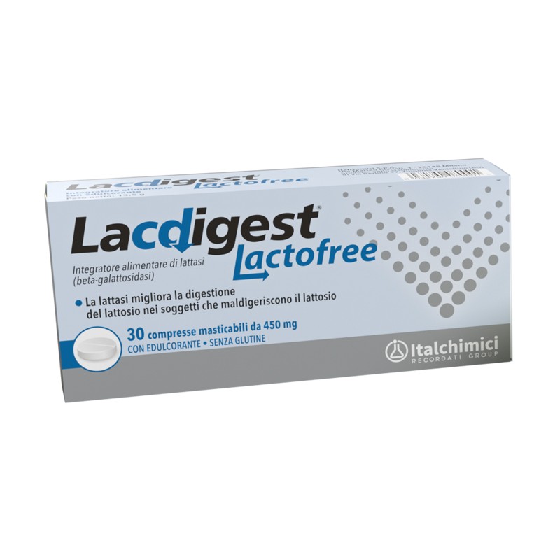 LACDIGEST LACTOFREE 30 COMPRESSE MASTICABILI