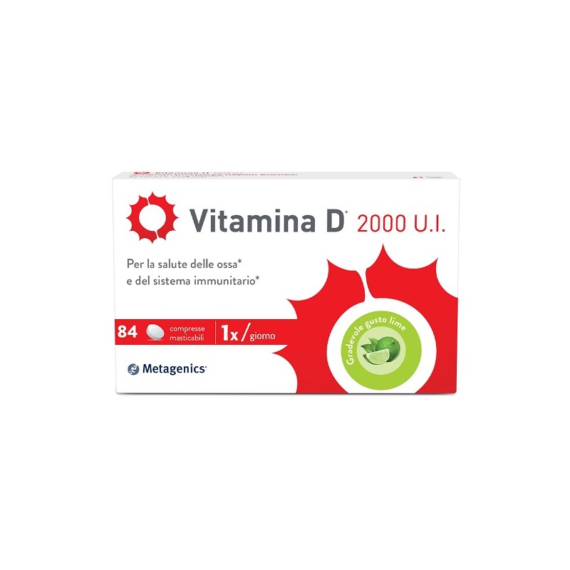 VITAMINA D 2000 UI 84 COMPRESSE