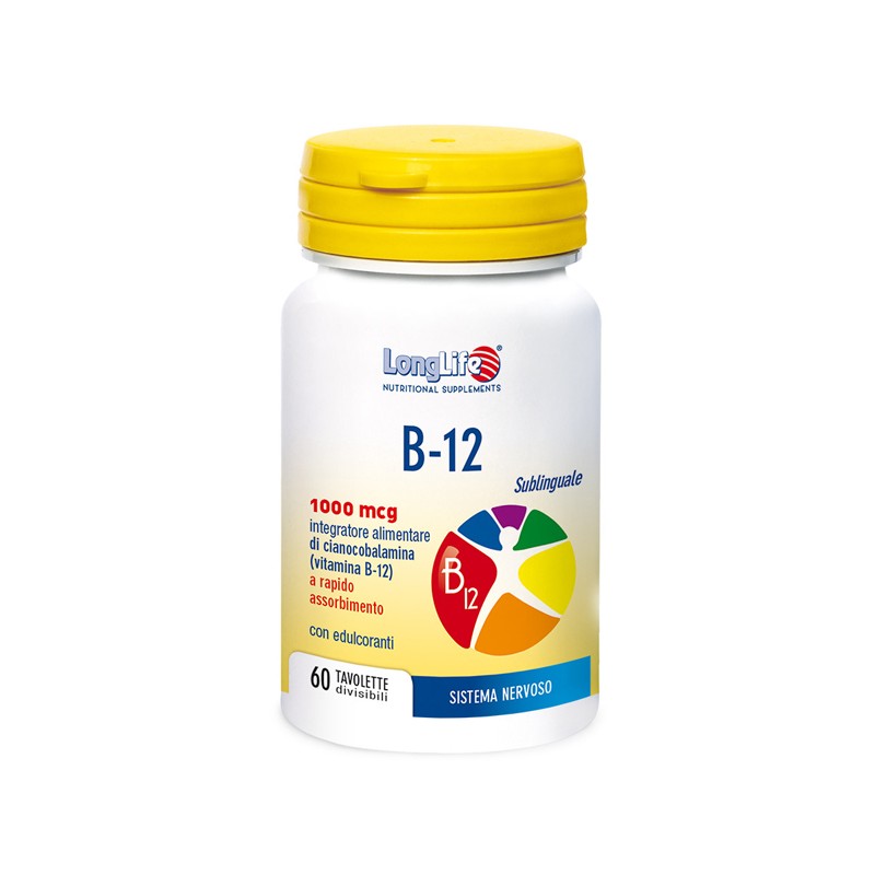 LONGLIFE B12 1000 MCG 60 TAVOLETTE