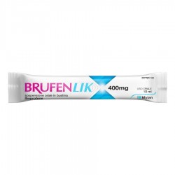 BRUFENLIK - 20 bust orale sosp 400 mg 10 ml