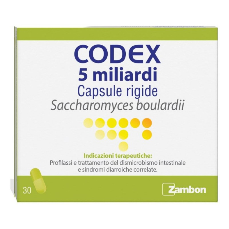 CODEX - 30 cps 5 mld 250 mg
