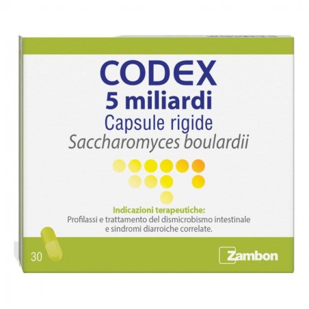 CODEX - 30 cps 5 mld 250 mg