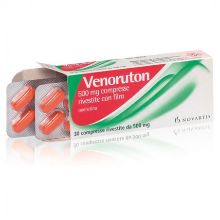 VENORUTON - 30 cpr riv 500 mg