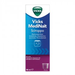 VICKS MEDINAIT - sciroppo 0,5 mg/ml + 0,25 mg/ml + 20 mg/ml 180 ml
