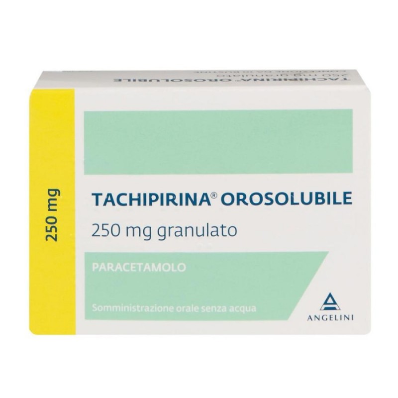 TACHIPIRINA OROSOLUBILE - 10 buste grat 250 mg gusto fragola evaniglia
