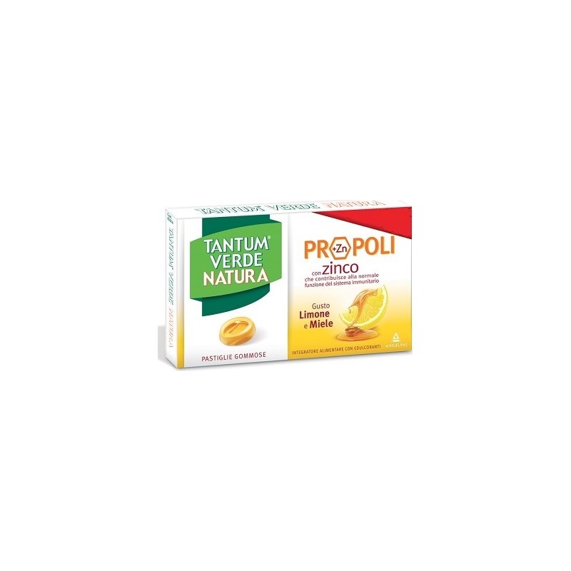 TANTUM VERDE NATURA 15 PASTIGLIE GOMMOSE LIMONE & MIELE