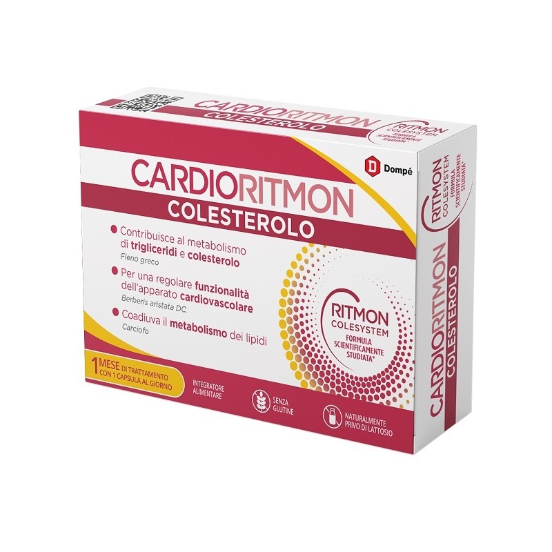 CARDIORITMON COLESTEROLO 30 CAPSULE