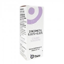 ZINCOMETIL - collirio 15 ml 0,02% + 0,01%