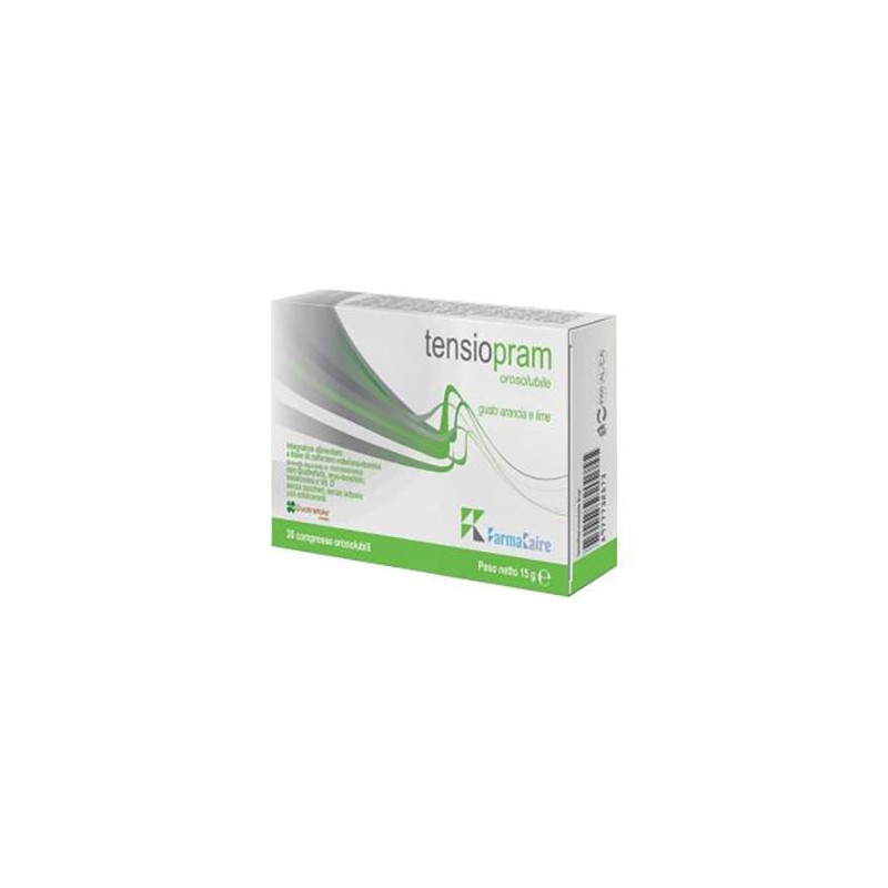 TENSIOPRAM OROSOLUBILE 30 COMPRESSE MASTICABILI GUSTO ARANCIA E LIME