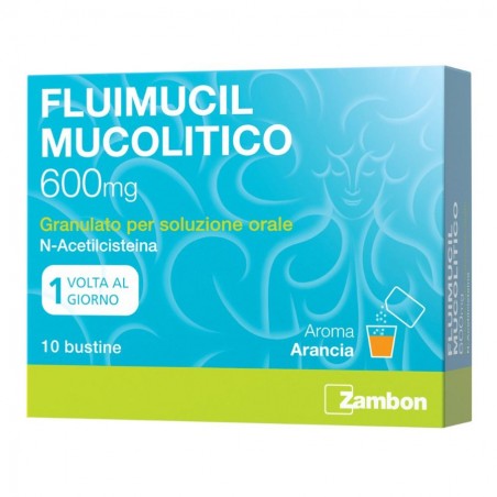 FLUIMUCIL MUCOLITICO - orale grat 10 bust 600 mg
