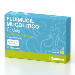 FLUIMUCIL MUCOLITICO - 10 cpr eff 600 mg