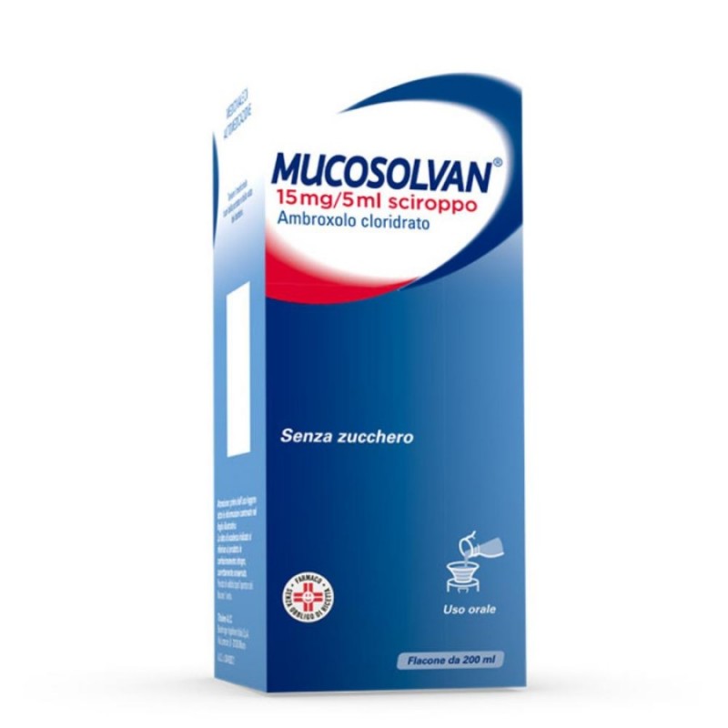 MUCOSOLVAN - sciroppo 200 ml 15 mg/5 ml aroma frutti di bosco