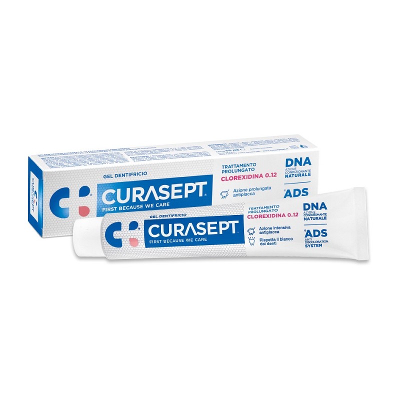 CURASEPT DENTIFRICIO 0,12 75 ML ADS+DNA