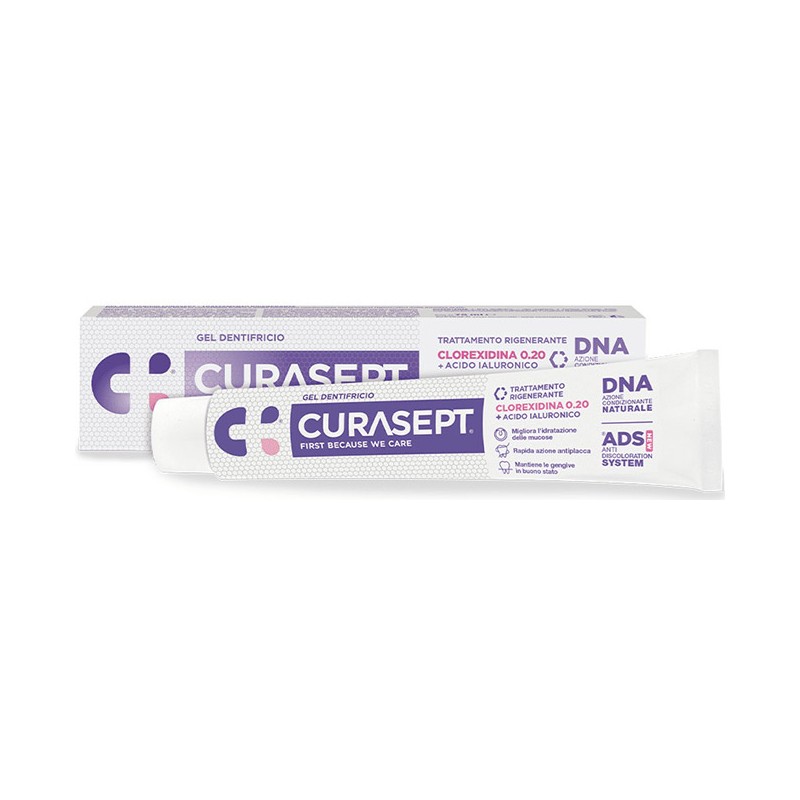 CURASEPT GEL DENTIFRICIO ADS DNA TRATTAMENTO RIGENERANTE 75ML