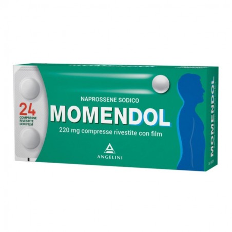 MOMENDOL - 24 cpr riv 220 mg