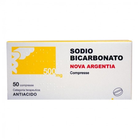SODIO BICARBONATO (NOVA ARGENTIA) - 50 cpr 500 mg