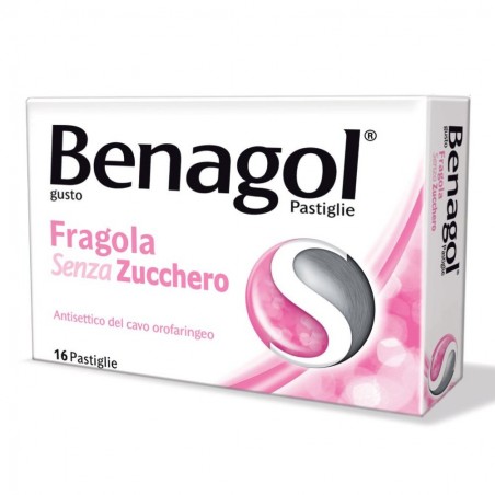 BENAGOL - 16 pastiglie fragola senza zucchero