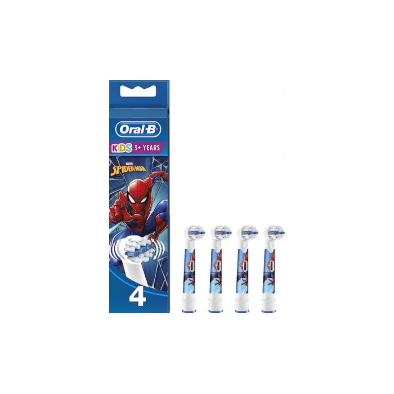ORALB POWER REFILL EB10 SPIDERMAN 4 PEZZI