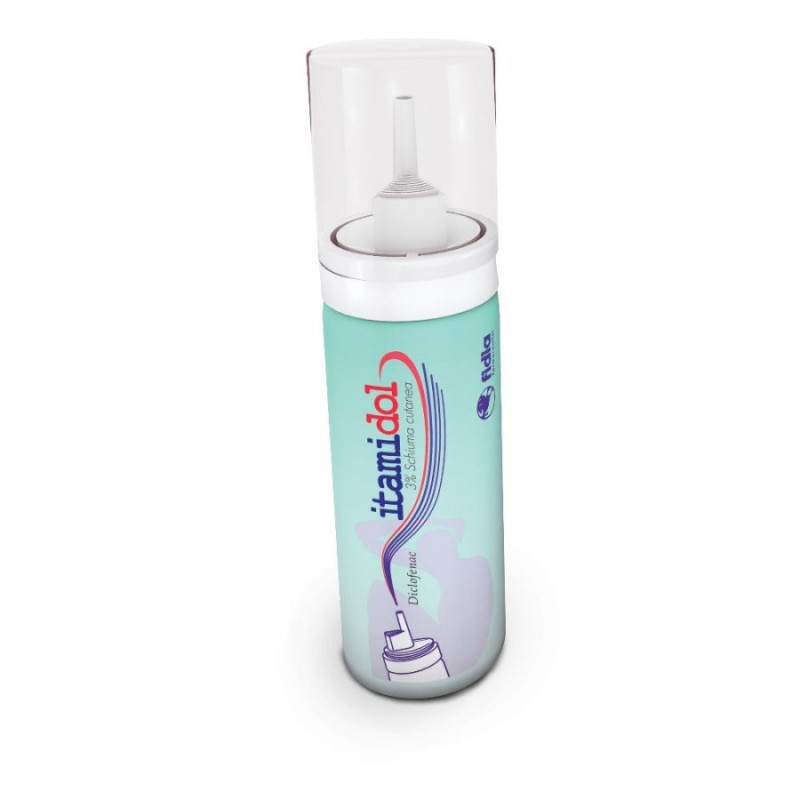 ITAMIDOL - schiuma cutanea 50 g 3%
