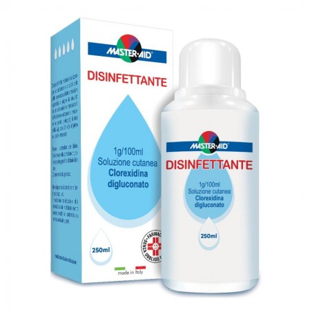 MASTER AID DISINFETTANTE - soluz cutanea 1 g/100 ml 250 ml