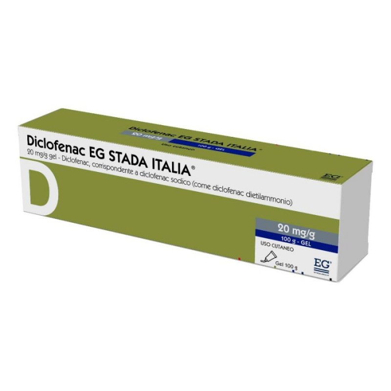 DICLOFENAC (EG STADA ITALIA) - gel 100 g 20 mg/g