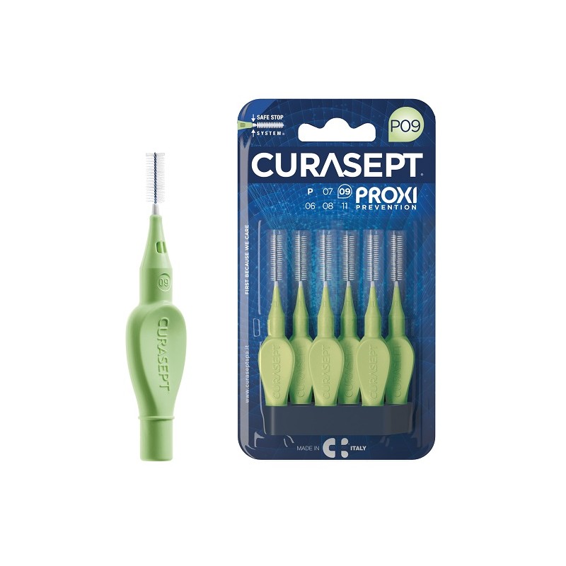 CURASEPT PROXI P08 VERDE CHIARO/LIGHT 6 PEZZI