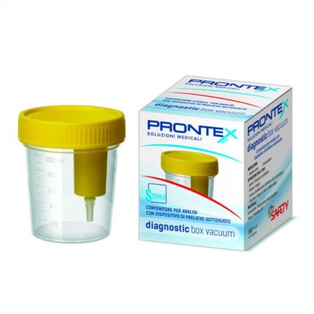 CONTENITORE PER URINA STERILE PRONTEX DIAGNOSTIC BOX CON PRELIEVO CUUM