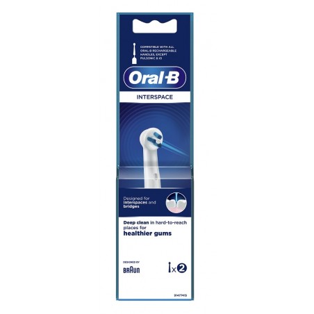 ORALB INTERSPACE TESTINA PER SPAZZOLINO ELETTRICO 2 PEZZI