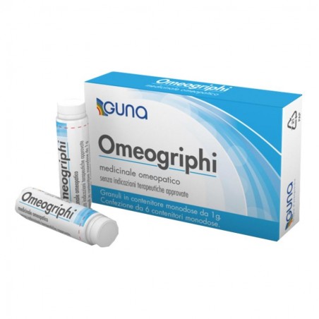 OMEOGRIPHI - 6 contenitori monodose 1 g