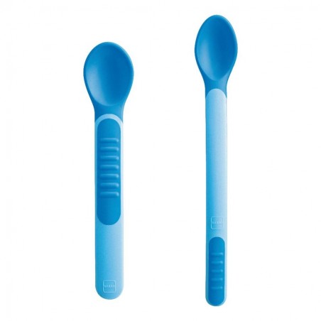 MAM HEAT SENSITIVE SPOONS&COVER NEUTRO