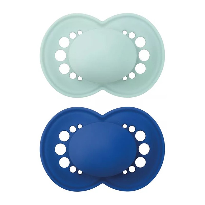 MAM ORIGINAL 6+ SILICONE MASCHIO 2 PEZZI