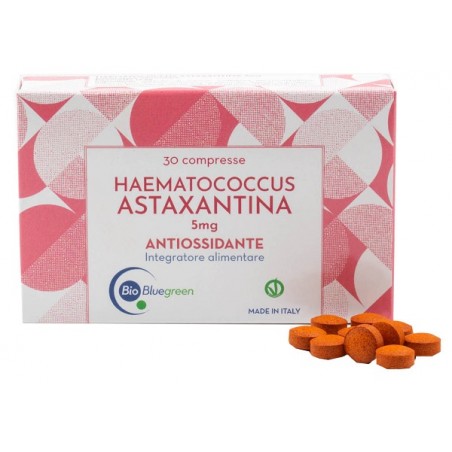 BIO BLUEGREEN HAEMATOCOCCUS ASTAXANTINA 30 COMPRESSE