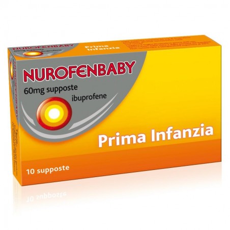 NUROFENBABY - 10 supp 60 mg prima infanzia
