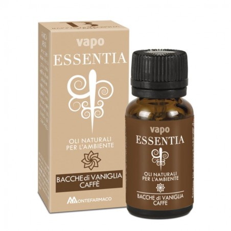 VAPO ESSENTIA BACCHE VANIGLIA E CAFFE OLIO ESSENZIALE 10 ML