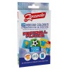 ZANZARELLA STICKER FOOTBALL PLAYER 24 PEZZI