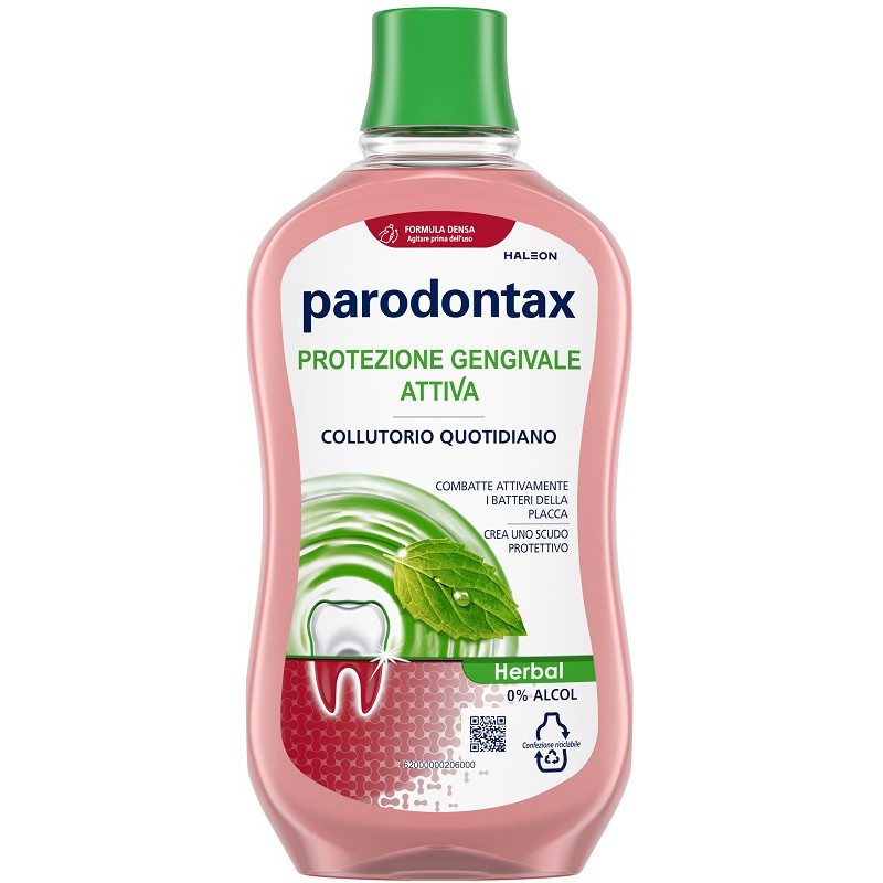 PARODONTAX COLLUTORIO PROTEZIONE GENGIVE HERBAL 500 ML