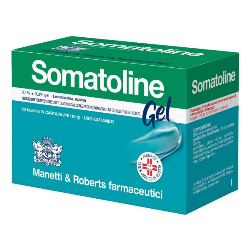 SOMATOLINE - gel 30 bust 10 g 0,1% + 0,3%