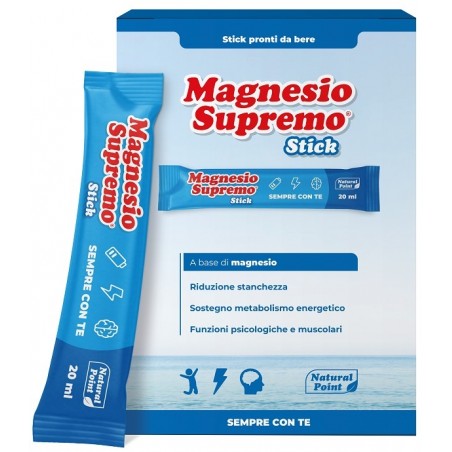 MAGNESIO SUPREMO 20 STICK DA 20 ML
