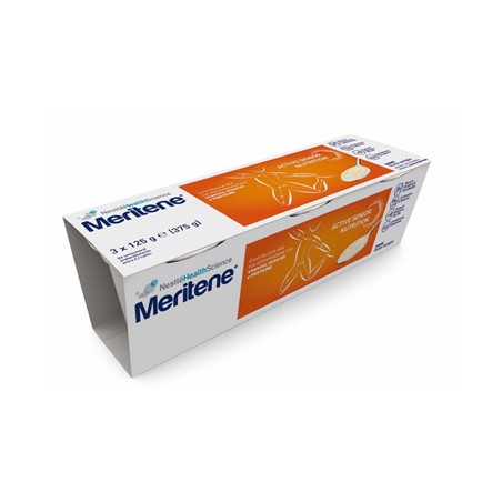 MERITENE CREMA VANIGLIA 3 VASETTI X 125 G