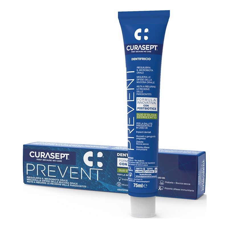 CURASEPT PREVENT DENTIFRICIO 75 ML