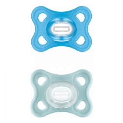 MAM COMFORT SUCCHIETTO 2-6 MESI SILICONE CONFEZIONE DOPPIA MASCHIO