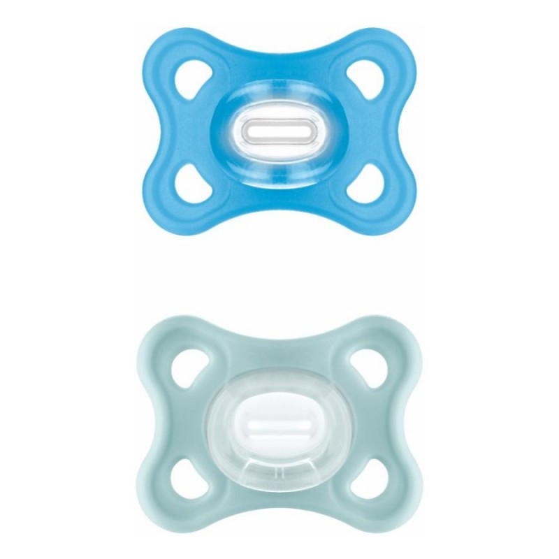 MAM COMFORT SUCCHIETTO 2-6 MESI SILICONE CONFEZIONE DOPPIA MASCHIO