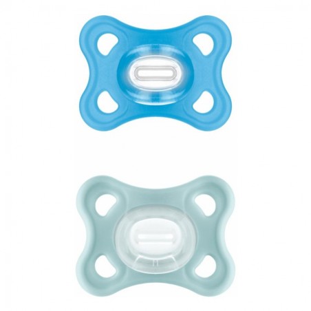 MAM COMFORT SUCCHIETTO 2-6 MESI SILICONE CONFEZIONE DOPPIA MASCHIO
